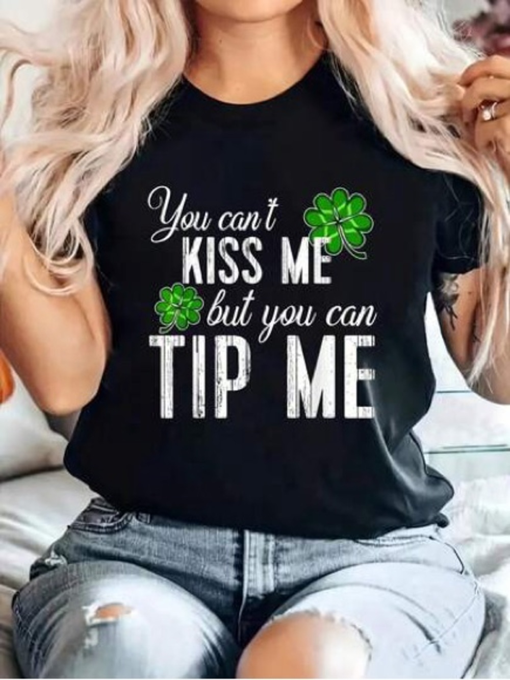 Saint Patrick’s Day Bartender Short Sleeve Graphic Tee